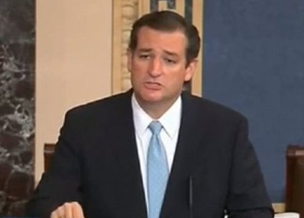 Senator Ted Cruz Takes Senate Floor For 21  Hours