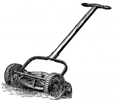 Image of Lawn Mower Patented