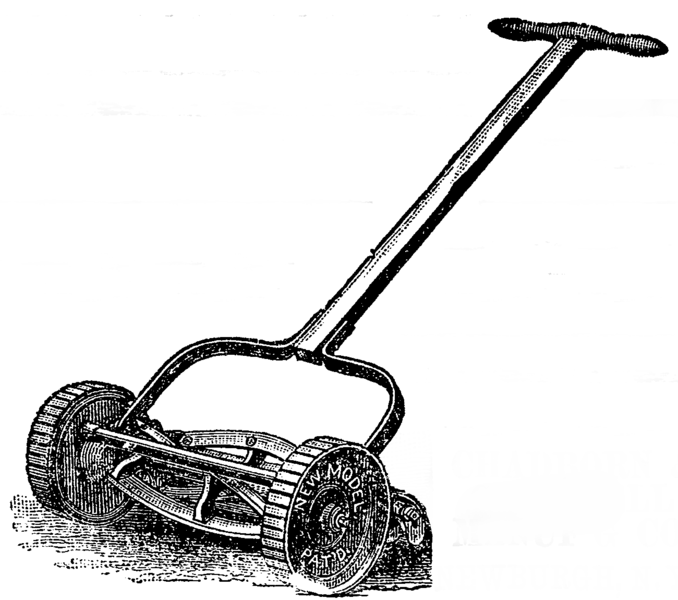 Lawn Mower Patented