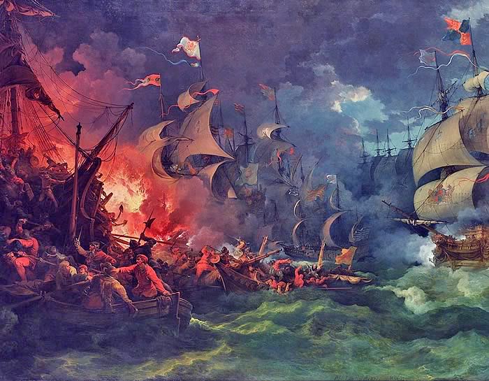 The Battle of Gravelines