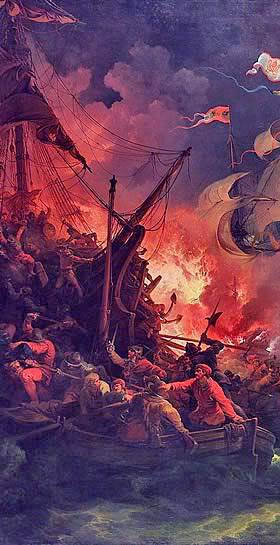 Image of The Battle of Gravelines