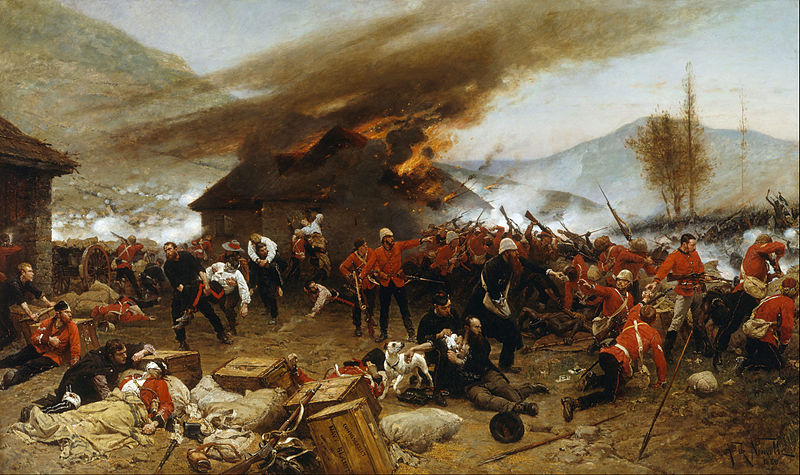 The Battle of Rorke's Drift Begins