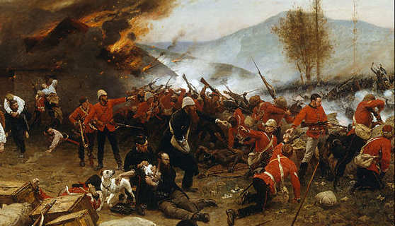 Image of The Battle of Rorke's Drift Begins