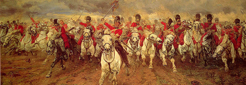 Image of The Battle of Waterloo,<br />Wellington Defeats Napolean!